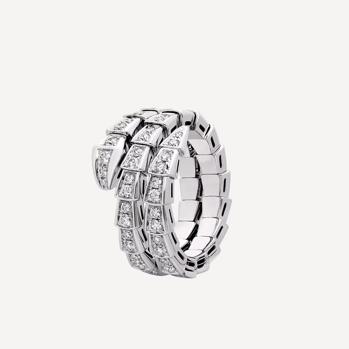 SILVER SNAKE RING