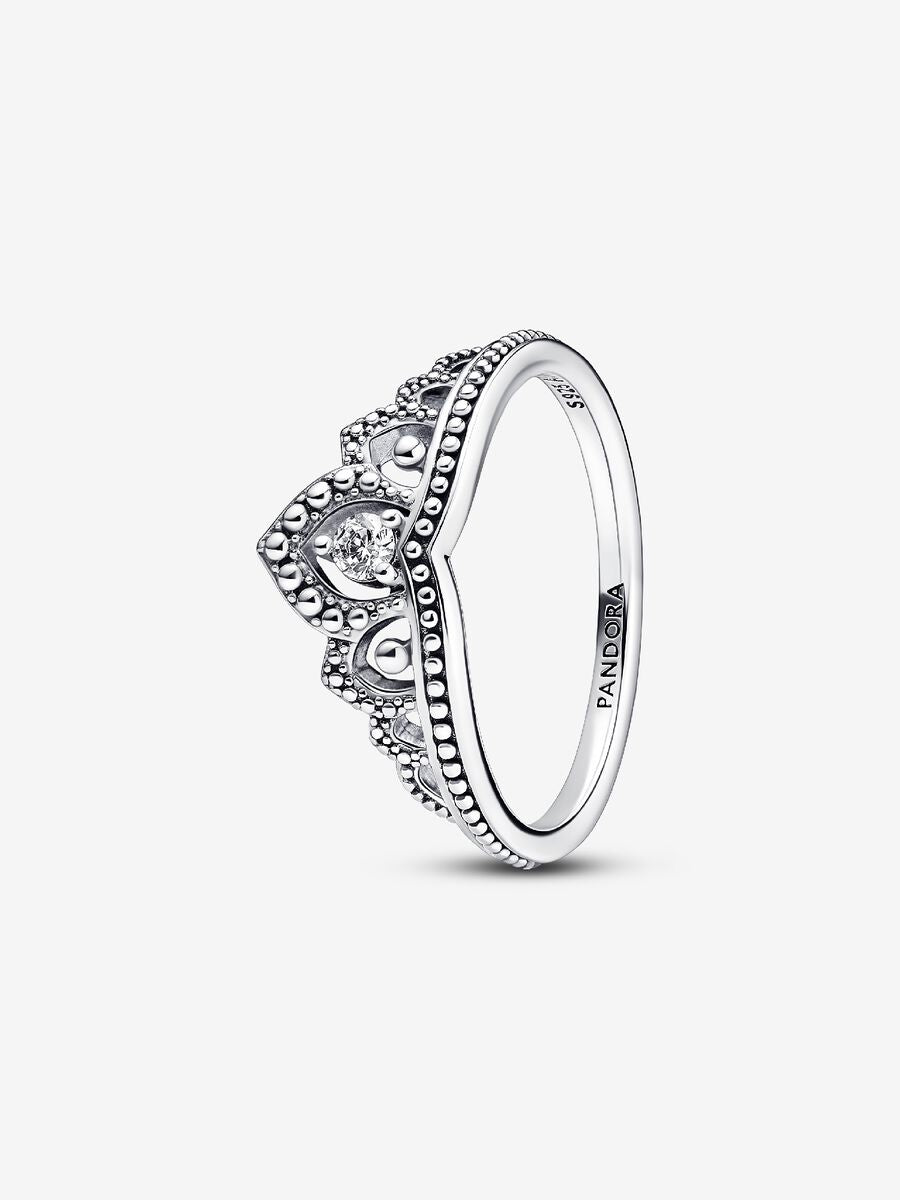 CROWN SILVER RING