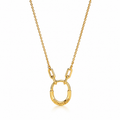 T&CO. GOLD PLATED NECKLACE