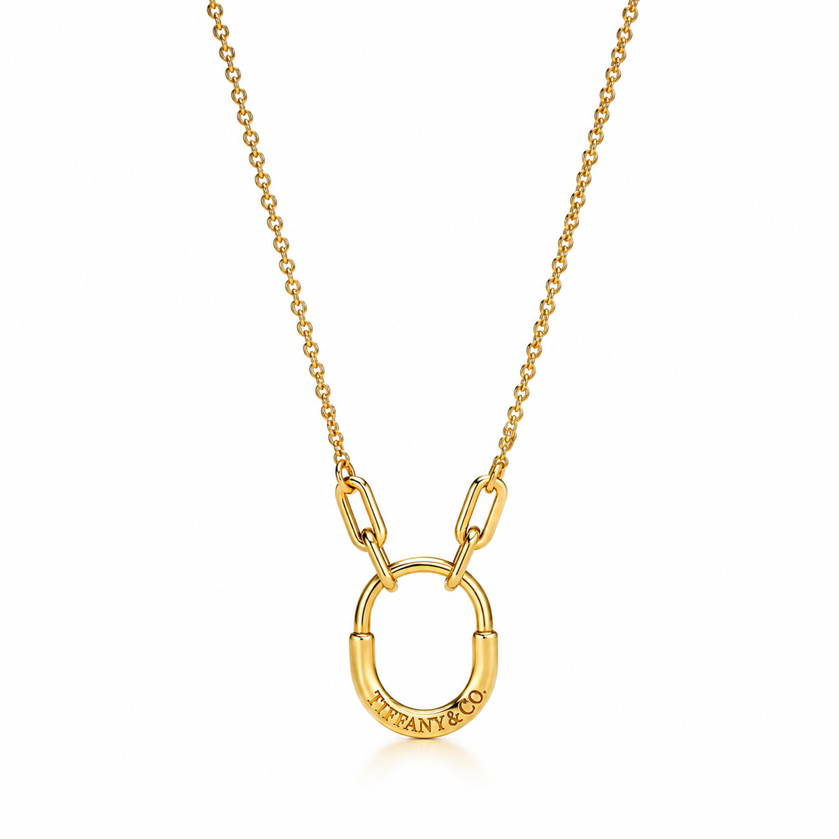 T&CO. GOLD PLATED NECKLACE