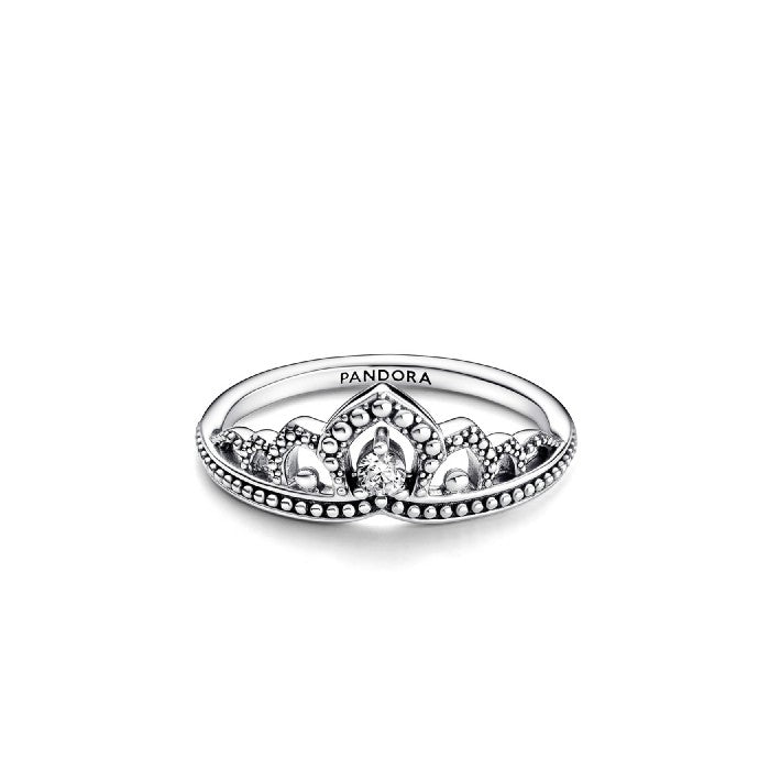 CROWN SILVER RING