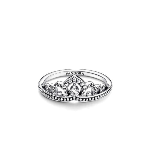 CROWN SILVER RING