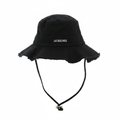 Black Jacquemus Bucket Hat