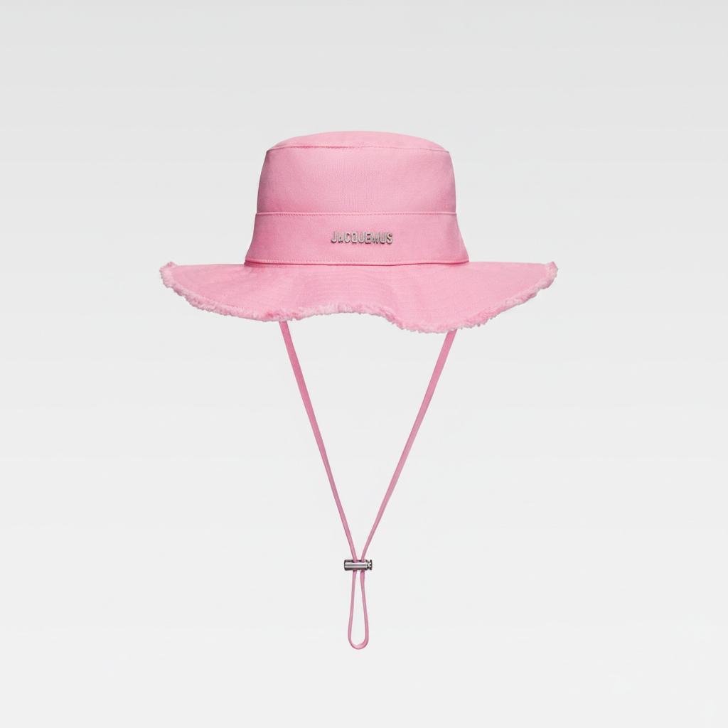 Pink Jacquemus Bucket Hat